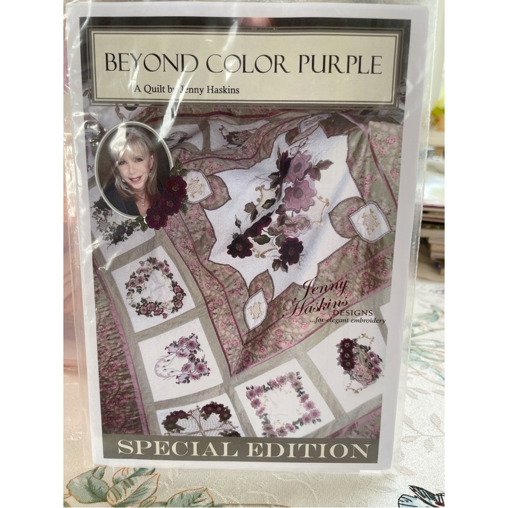 NIP Jenny Haskins Machine Embroidery Quilting